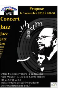 Jazz avec le groupe Yham
